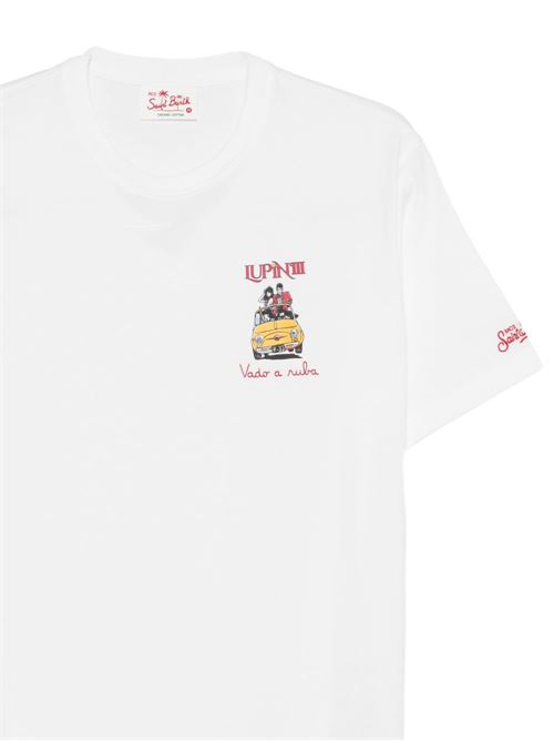 T-shirt uomo Portofino bianca MC2 SAINT BARTH | PORTOFINO04411L